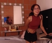 bella_monroe_18 is a 19 year old female webcam sex model.