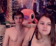 _eva_ray_ is a 20 year old couple webcam sex model.