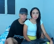 the_and_she is a 20 year old couple webcam sex model.