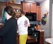 daddyandkittyx3 is a  year old couple webcam sex model.