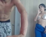 diana_and_misteryblack is a  year old couple webcam sex model.