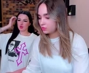_nika_lika_ is a  year old couple webcam sex model.