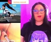 cutecinamonroll is a 19 year old female webcam sex model.