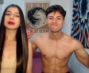ashleyandtyler is a 22 year old couple webcam sex model.