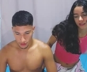 yoursexy18lover is a 22 year old couple webcam sex model.