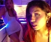 scarleth_and_alissa is a 18 year old couple webcam sex model.