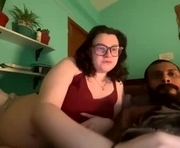 haleyayush is a  year old couple webcam sex model.