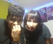 monchely is a  year old couple webcam sex model.