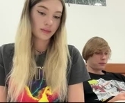 pussymoneywet is a 21 year old couple webcam sex model.