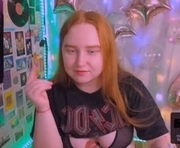 gingerspussy is a 19 year old female webcam sex model.